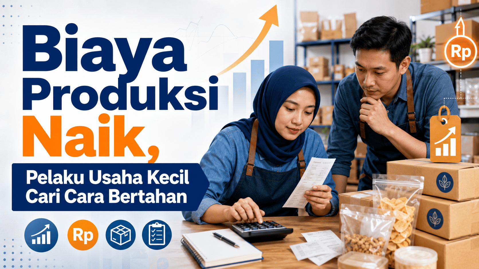 Biaya Produksi Naik, Pelaku Usaha Kecil Cari Cara Bertahan