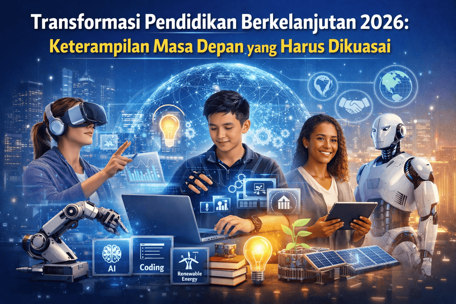 Transformasi Pendidikan Berkelanjutan 2026: Keterampilan Masa Depan yang Harus Dikuasai