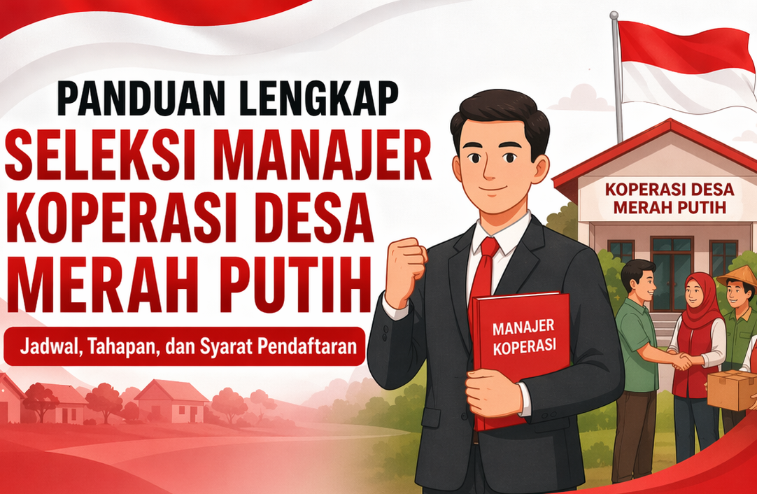 Panduan Lengkap Seleksi Manajer Koperasi Desa Merah Putih: Jadwal, Tahapan, dan Syarat Pendaftaran