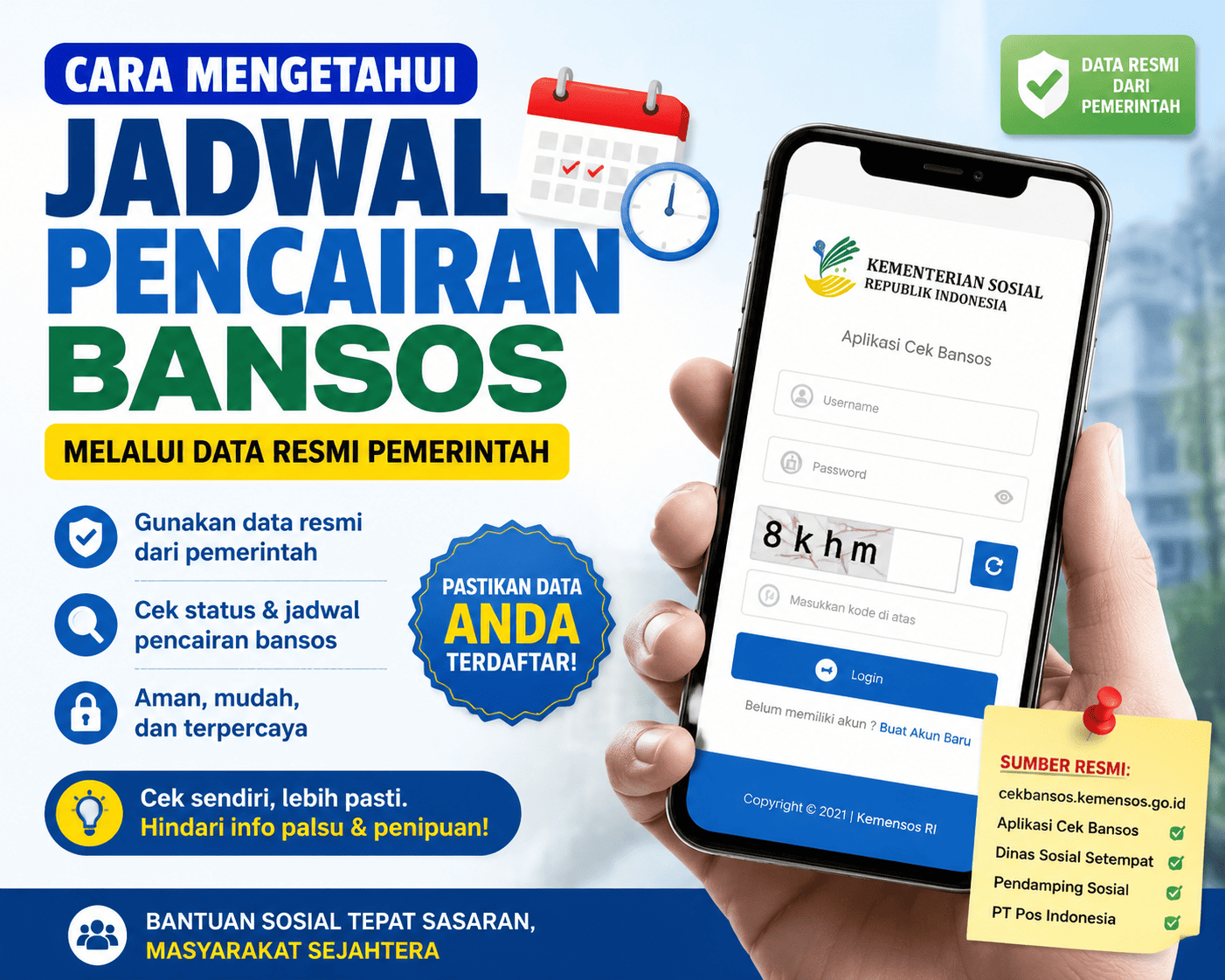 Cara Mengetahui Jadwal Pencairan Bansos Melalui Data Resmi Pemerintah